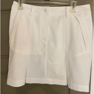 Annika Cutter & Buck white Sz 8 skort